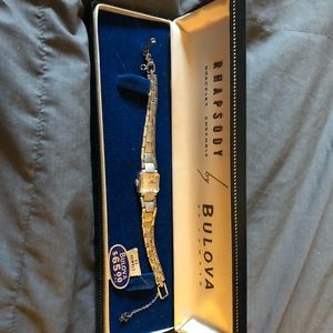 brand new vintage bulova 23 jewels watch in box
